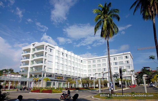 Queenco Hotel & Casino in Sihanoukville, Cambodia.