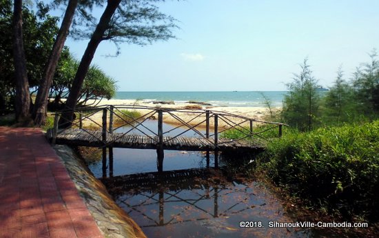 Sun & Moon Gulf International Resort in Sihanoukville, Cambodia.  Ream National Park.  AKA Golden Silver Gulf International Tourism Resort.