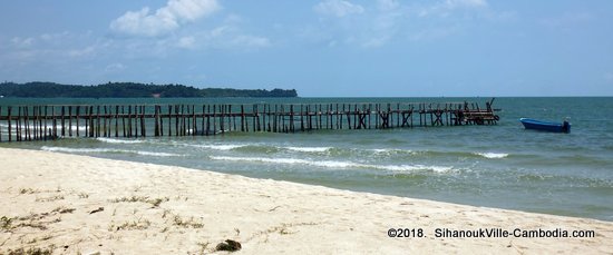 Sun & Moon Gulf International Resort in Sihanoukville, Cambodia.  Ream National Park.  AKA Golden Silver Gulf International Tourism Resort.