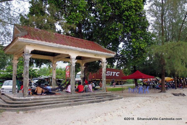 hun sen beach in sihanoukville, cambodia