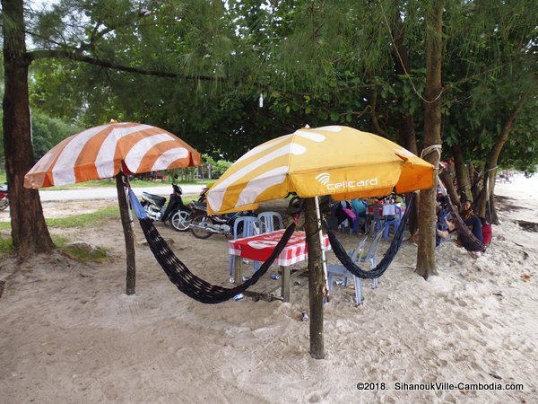 hun sen beach in sihanoukville, cambodia