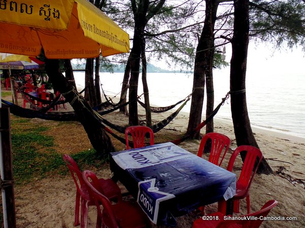 hun sen beach in sihanoukville, cambodia