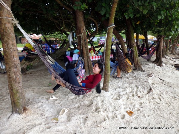 hun sen beach in sihanoukville, cambodia