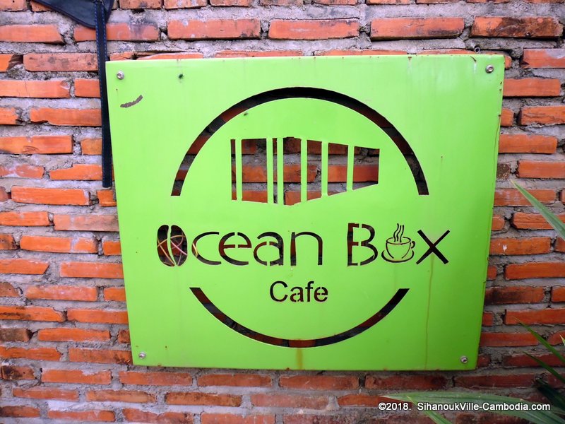 Ocean Box Cafe in SihanoukVille, Cambodia.