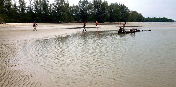 Hao Di in SihanoukVille, Cambodia.  Otres Beach.