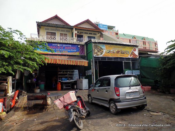 Grace's Resto Indonesian Food in SihanoukVille, Cambodia.