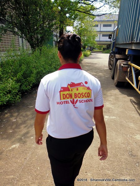 Don Bosco Hotel School in SihanoukVille, Cambodia.