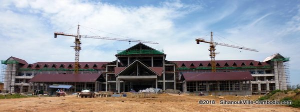 Hai Long Wan Marine Tourism Resort in Ream Natiional Park in SihanoukVille, Cambodia.