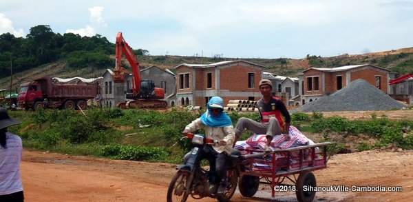 Hai Long Wan Marine Tourism Resort in Ream Natiional Park in SihanoukVille, Cambodia.