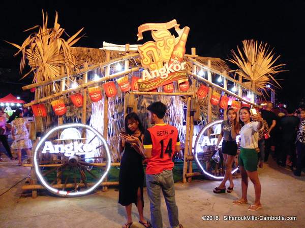 Angkor Beer in Sihanoukville, Cambodia.  My Country, My Beer.