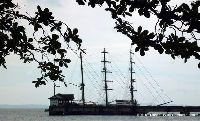 Morakot Island - Snake Island in SihanoukVille, Cambodia.