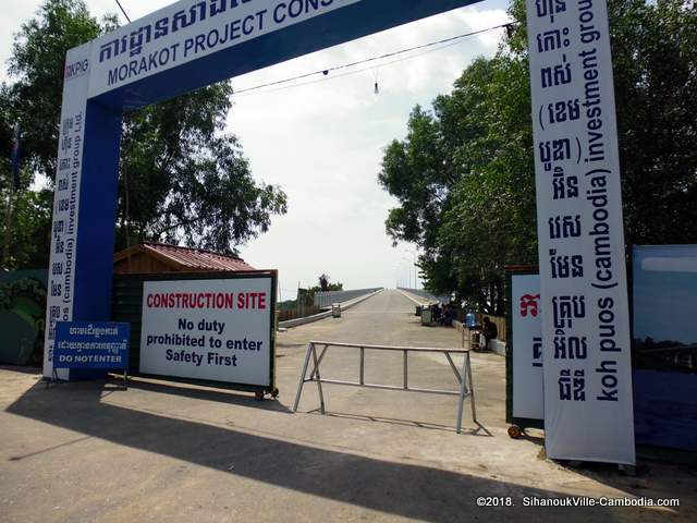 Morakot Island - Snake Island in SihanoukVille, Cambodia.