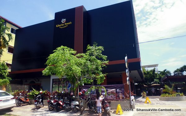 Gloria Jean's Coffees in SihanoukVille, Cambodia.