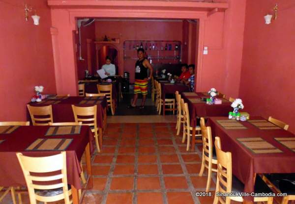 Mount View Nepalese Restaurant in SihanoukVille, Cambodia.