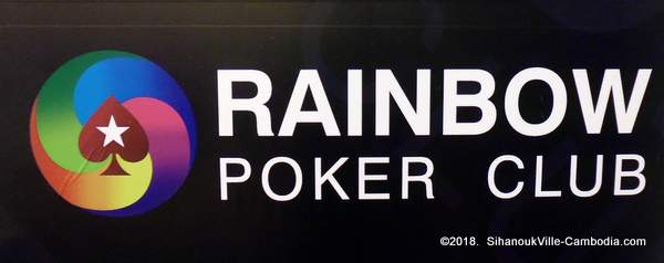 Rainbow Poker Club at Yong Lee Casino in SihanoukVille, Cambodia.