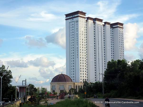 Xihu Resort Hotel in SihanoukVille, Cambodia.