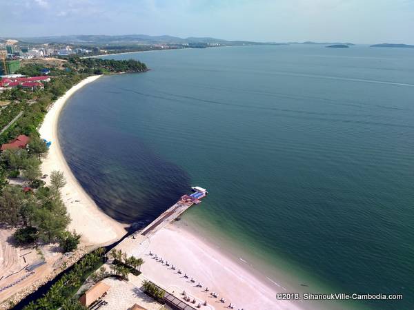 Xihu Resort Hotel in SihanoukVille, Cambodia.