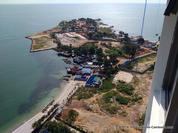 Xihu Resort Hotel in SihanoukVille, Cambodia.