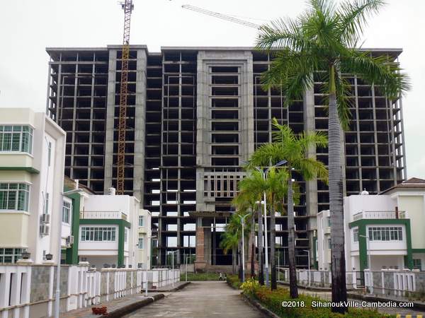 Intercontinental Hotel in SihanoukVille, Cambodia.