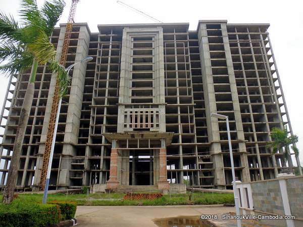 Intercontinental Hotel in SihanoukVille, Cambodia.