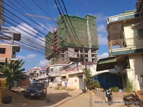 Chinatown on The Hill.  Victory Hill.  Sihanoukville, Cambodia.