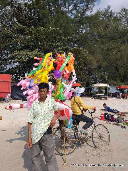 Central Ocheteaul Beach.  SihanoukVille, Cambodia.