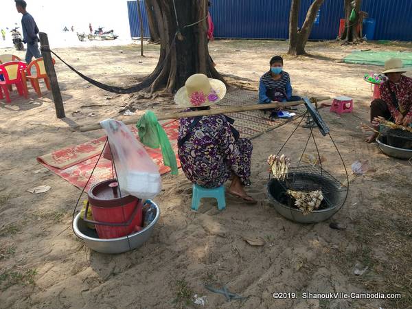 Central Ocheteaul Beach.  SihanoukVille, Cambodia.