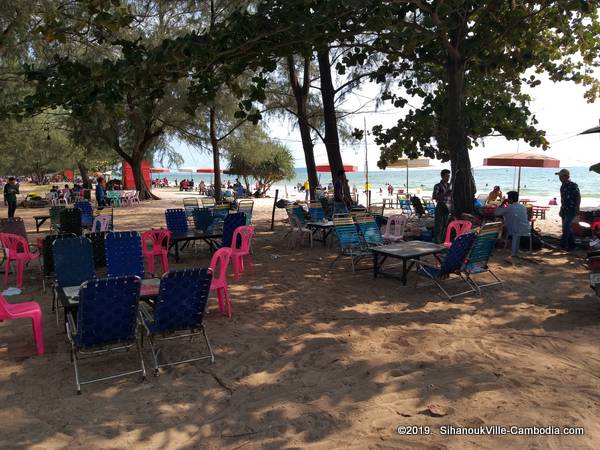 Central Ocheteaul Beach.  SihanoukVille, Cambodia.