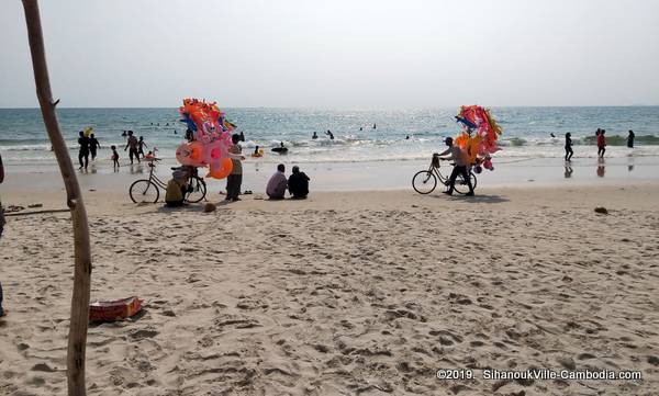 Central Ocheteaul Beach.  SihanoukVille, Cambodia.