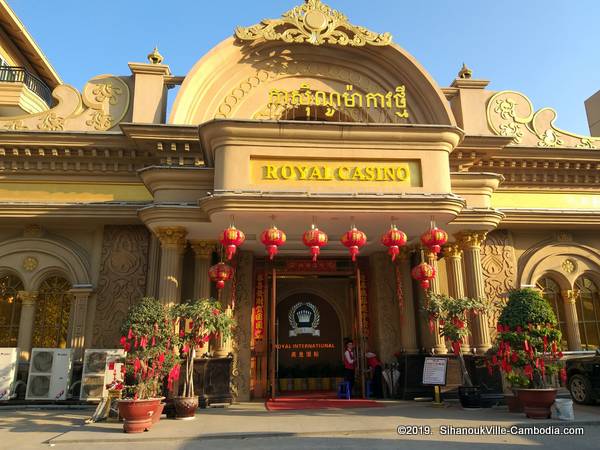 Royal Casino in SihanoukVille, Cambodia.