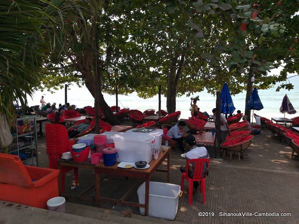 The Small Beach Bar.  Sihanoukville, Cambodia.