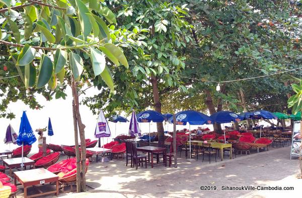 The Small Beach Bar.  Sihanoukville, Cambodia.