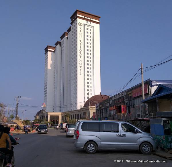 Xihu Resort Hotel in SihanoukVille, Cambodia.