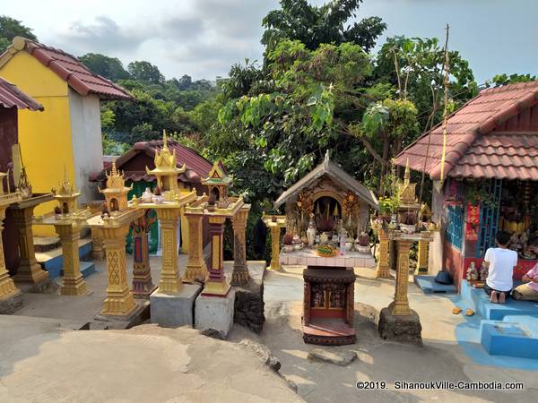 Yea Mao Shrine in SihanoukVille, Cambodia.