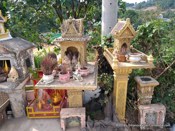 Yea Mao Shrine in SihanoukVille, Cambodia.