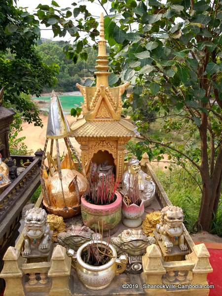 Yea Mao Shrine in SihanoukVille, Cambodia.