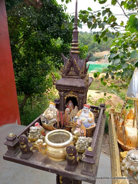 Yea Mao Shrine in SihanoukVille, Cambodia.