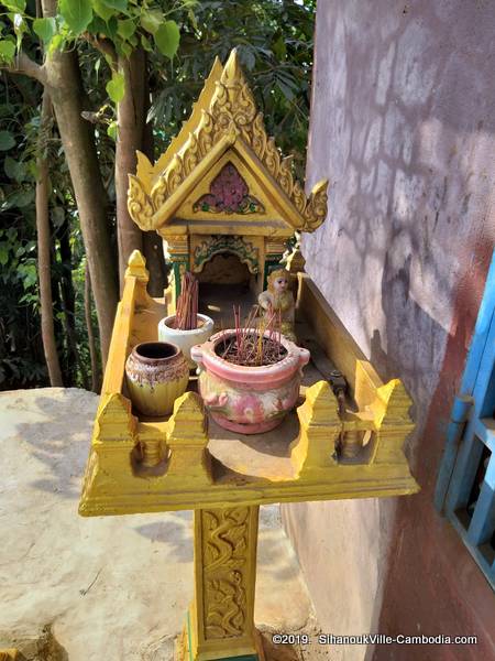 Yea Mao Shrine in SihanoukVille, Cambodia.