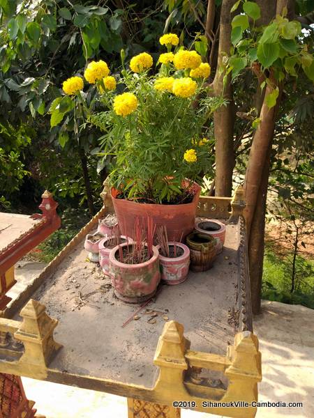 Yea Mao Shrine in SihanoukVille, Cambodia.