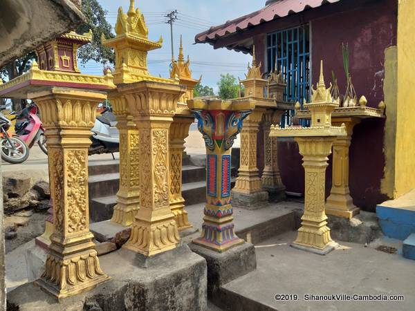 Yea Mao Shrine in SihanoukVille, Cambodia.