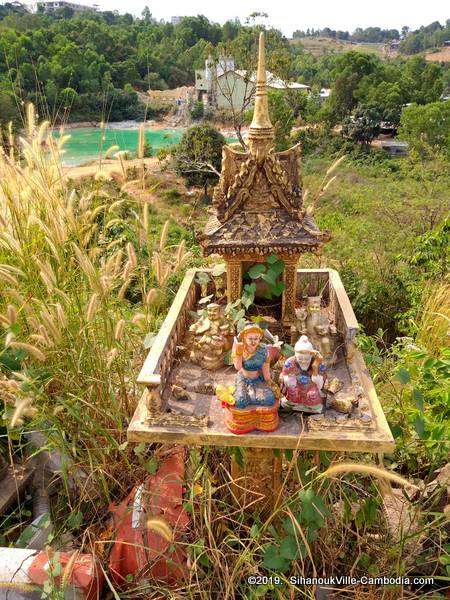 Yea Mao Shrine in SihanoukVille, Cambodia.