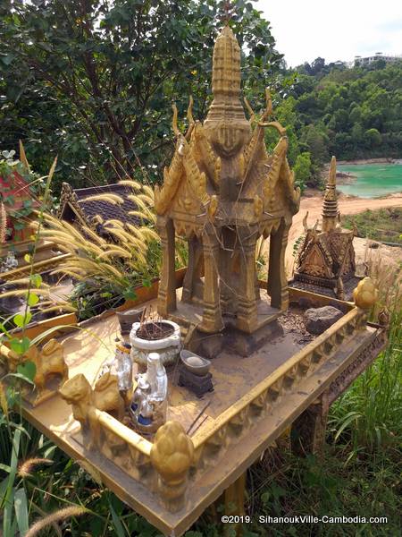 Yea Mao Shrine in SihanoukVille, Cambodia.