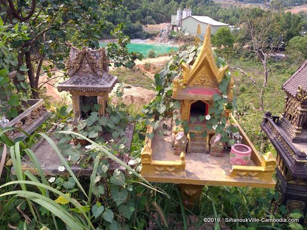 Yea Mao Shrine in SihanoukVille, Cambodia.