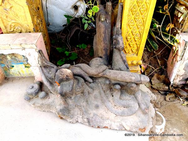 Yea Mao Shrine in SihanoukVille, Cambodia.