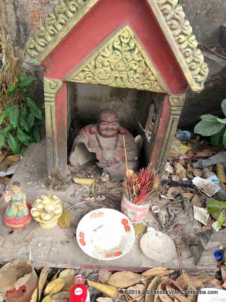 Yea Mao Shrine in SihanoukVille, Cambodia.