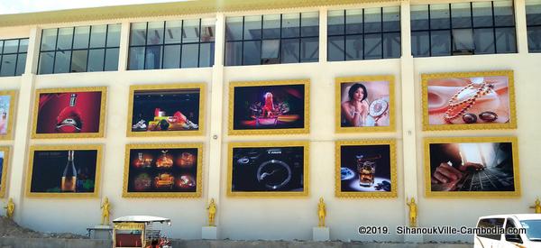 Goddess of Liberty Casino in SihanoukVille, Cambodia.