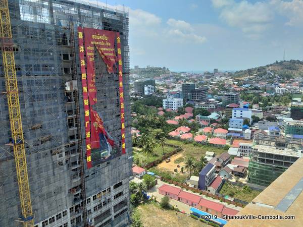 Dong Yuan International Hotel and Casino in SihanoukVille, Cambodia.