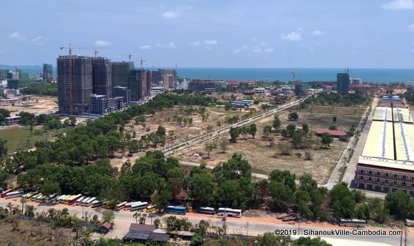 Dong Yuan International Hotel and Casino in SihanoukVille, Cambodia.