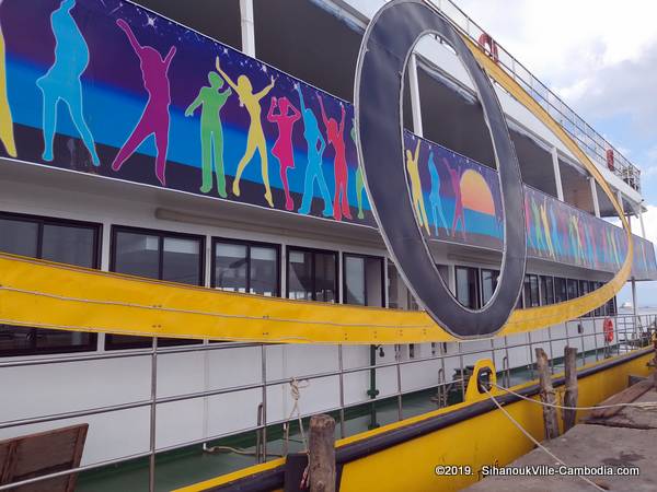 Sea Dragon Party Boat in SihanoukVille, Cambodia.