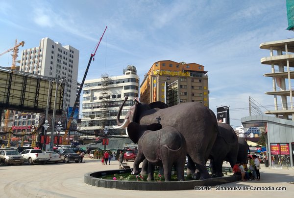 Atlantic City Entertainment Casino and Shopping Mall in SihanoukVille, Cambodia.